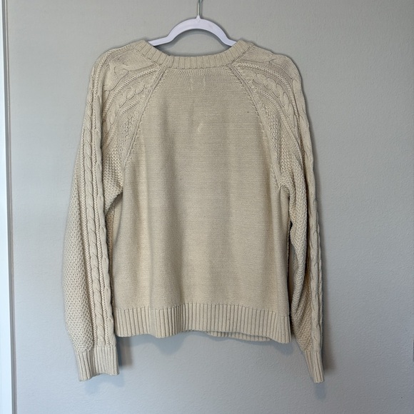 GAP Cable-Knit Sweater| Womens L | chino beige - Picture 5 of 5